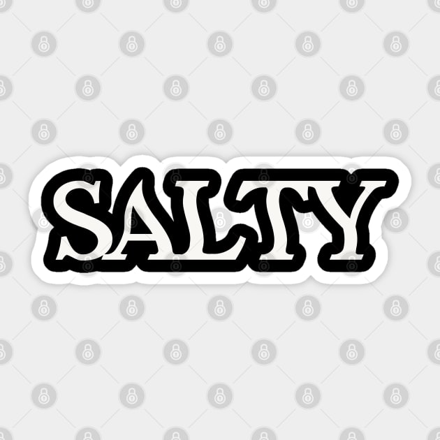 Salty Sticker by UrbanCult